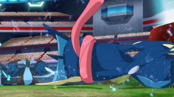 寶可夢旅途：小智放忍蛙，如放一鴨耳，今得快龍，得一鳳凰