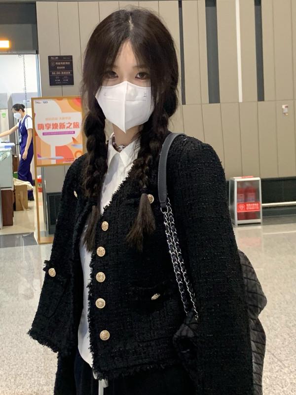 周雨彤楊冪都在穿的露脖子穿搭大法，論如何打破秋冬沒脖子的尷尬