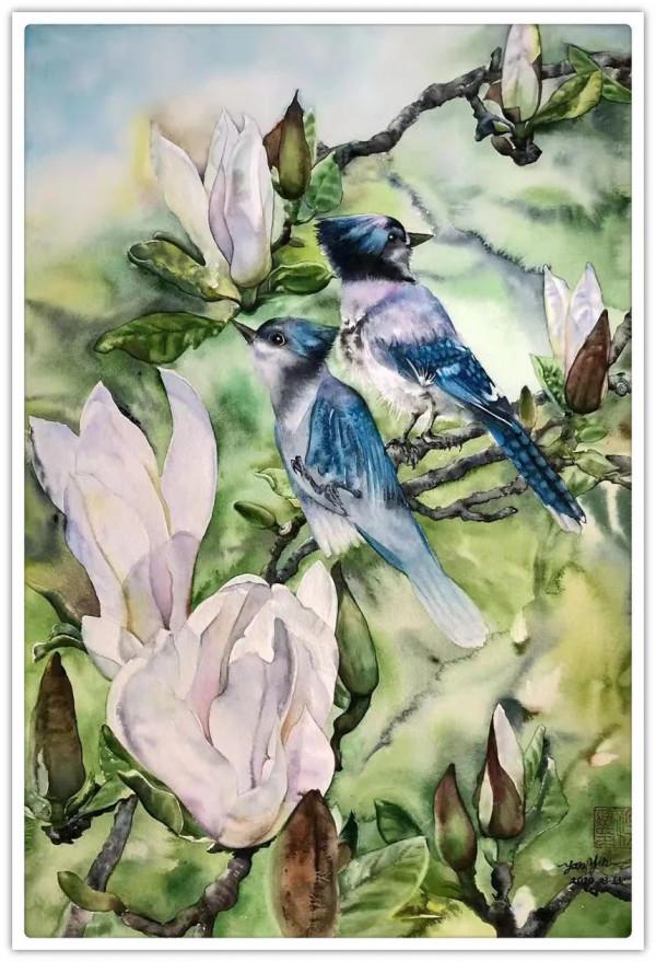 「盈月攬芳華·美好共此時」殷燕：中秋書畫特輯