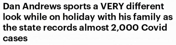 上班形象得體，度假放飛自我？維州州長“鬍子拉碴”照片引熱議