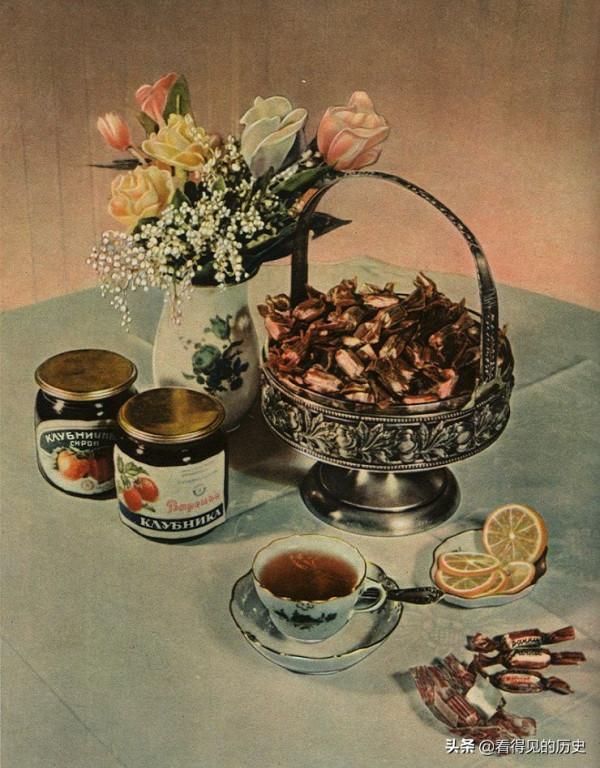 蘇聯時代的食品廣告 看起來還是挺誘人的