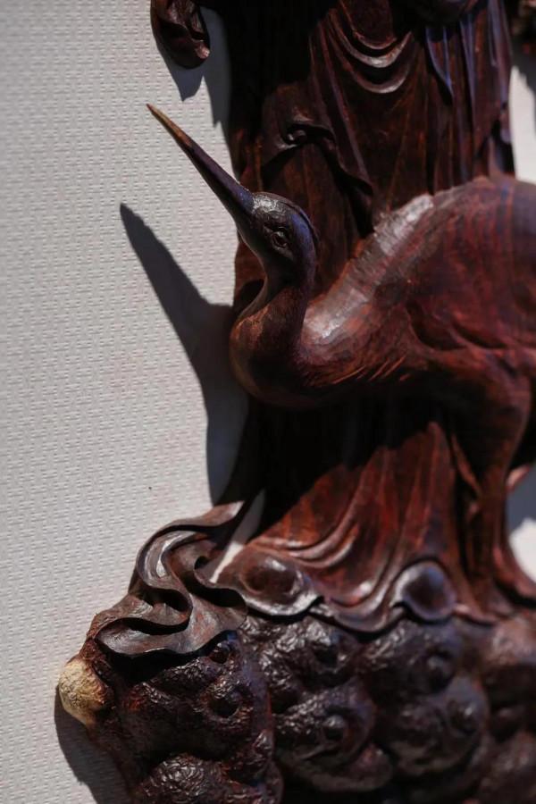 小葉紫檀 | 麻姑晉釀 掛屏