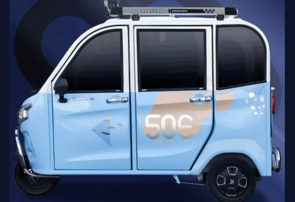 電動車限載，“接娃電動車”來了，遮風又擋雨，冬天超實用