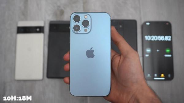 恭喜了，iPhone13ProMax！安卓大哥都不是你對手