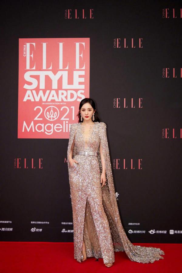 ELLE風尚大典紅毯—劉詩詩，楊冪，熱巴，韓雪，關曉彤等