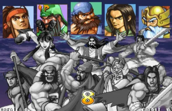 街機三國戰紀，當年有謠傳諸葛亮拿了四劍可以召喚神龍