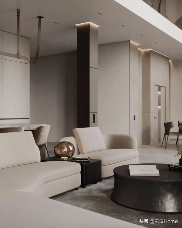 生活在Poliform式的家裡，自成一派