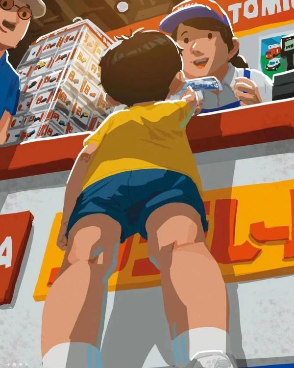 會畫畫的爸爸,太暖了 會畫畫的爸爸,太暖了