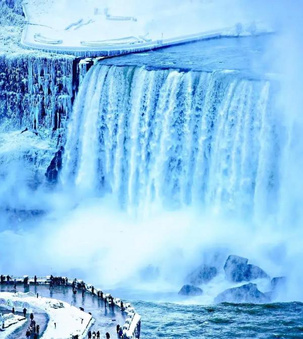 分享，最美瀑布，收藏了.