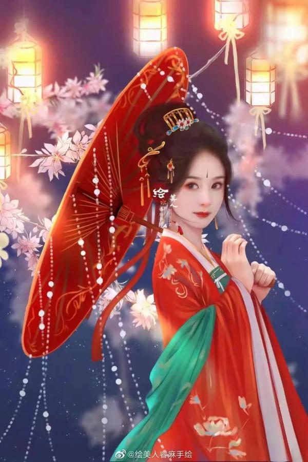 漫畫趙麗穎vs手繪趙麗穎，你覺得哪個更美？