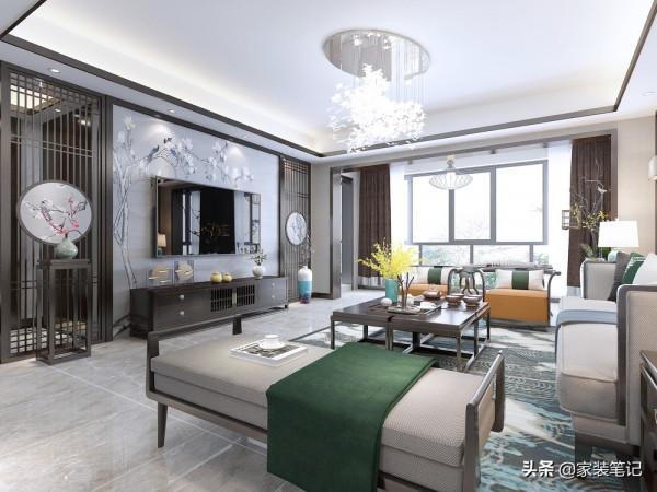 看了這對夫妻180㎡新家，才知道什麼是中式的詩情畫意，很有韻味