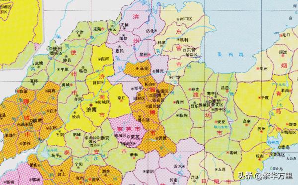 山東省的區劃調整，16個地級市之一，德州市為何有11個區縣？