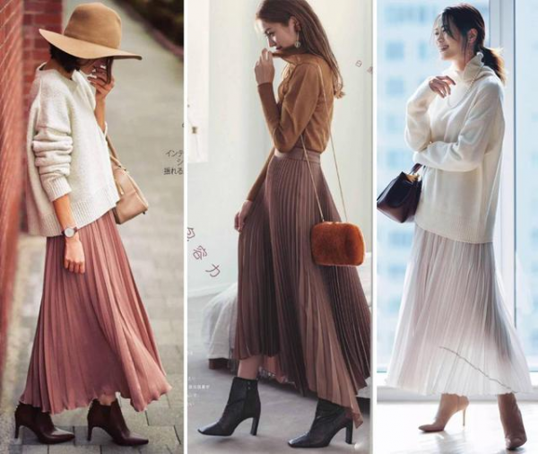 3條裙子，穿出屬於秋冬的時尚與優雅，特別適合輕熟女