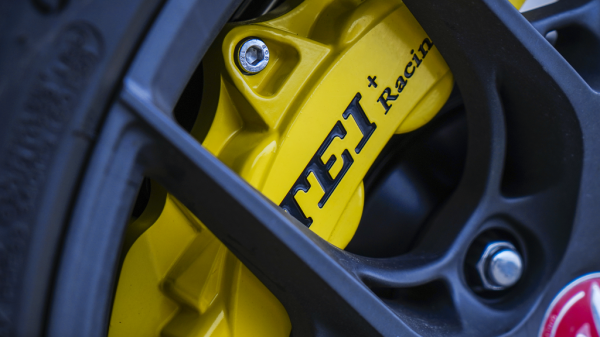 改裝案例-本田十代思域改TEI Racing P40NS&plus;街道效能剎車卡鉗套件