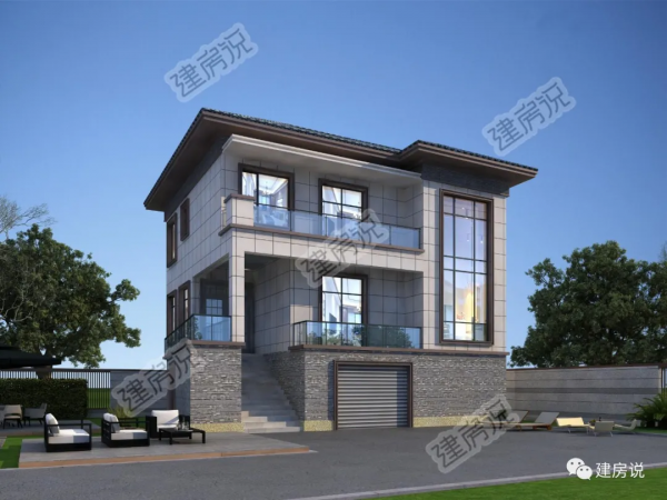 房子不求太大，這款121平的別墅就剛剛好，很溫馨