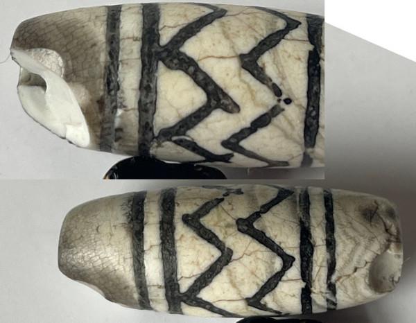 砡知行（12）讀《解密古代天珠》學習體會之橘皮紋和葉脈紋現象