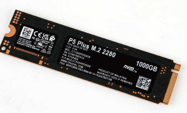 100%美光血統!千元級英睿達P5 PLUS PCIe 4.0 SSD實測 100%美光血統!千元級英睿達P5 PLUS PCIe 4.0 SSD實測