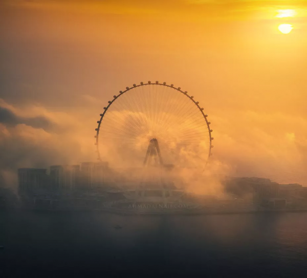 迪拜再添新地標!全球最大最高的摩天輪“迪拜眼”上線了 迪拜再添新地標!全球最大最高的摩天輪“迪拜眼”上線了