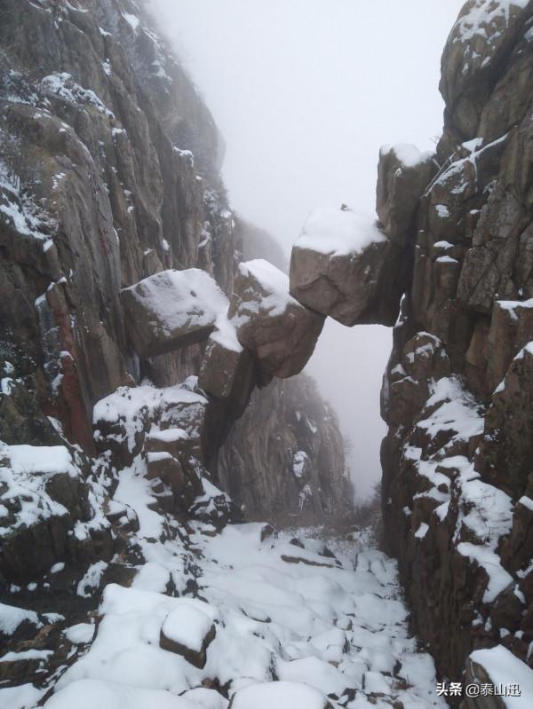 驢行泰山之初雪獨行
