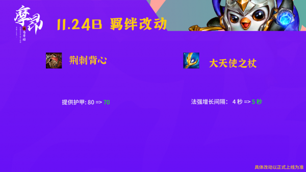 雲頂之弈：11.24B更新解讀，大蟲子小砍，薇古絲強勢歸來