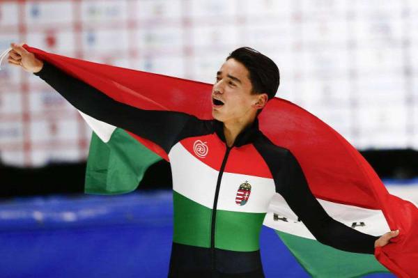 中匈混血奧運冠軍：我要再贏一個冰墩墩給3歲妹妹，這個我不給她