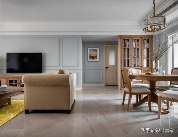 120㎡原木自然風,經典美式貫穿其中,精緻優雅大氣 120㎡原木自然風,經典美式貫穿其中,精緻優雅大氣