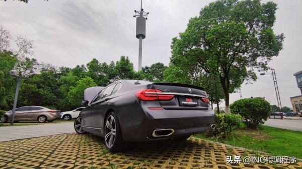 寶馬740Li刷ecu升級ING特調，動力如此強悍！比奧迪A8還香？