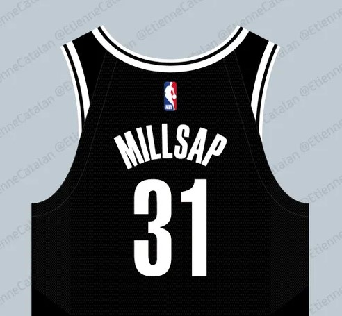 球衣記者更新：米爾薩普將在籃網身穿31號球衣