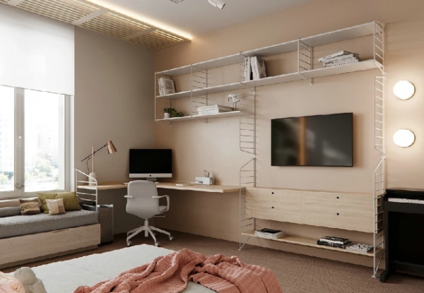 128㎡極簡的魅力，質感生活的極致體現