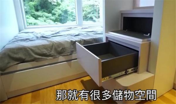 香港一家4口睡10㎡臥室卻不擁擠?這樣錯位“偷”空間,還真敢想 香港一家4口睡10㎡臥室卻不擁擠?這樣錯位“偷”空間,還真敢想