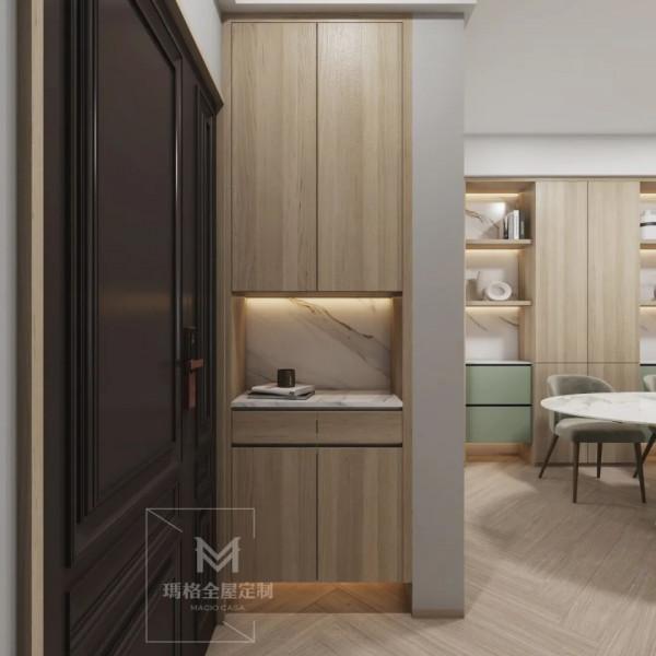 文藝情調滿屏溢位!這129㎡灰湖綠+摩卡印象設計,美得讓人服氣 文藝情調滿屏溢位!這129㎡灰湖綠+摩卡印象設計,美得讓人服氣