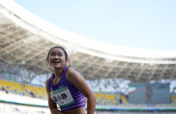 田徑——女子100米預賽賽況 田徑——女子100米預賽賽況