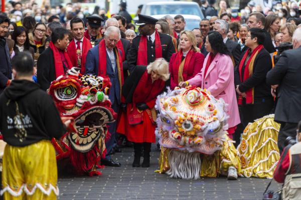 英國王儲與華人華僑共慶春節