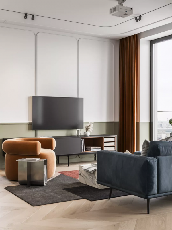 74㎡純正簡約風，全屋不見櫃，簡簡單單的優雅