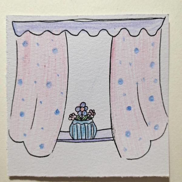 做一個會畫畫的寶藏女孩之極簡窗臺 做一個會畫畫的寶藏女孩之極簡窗臺