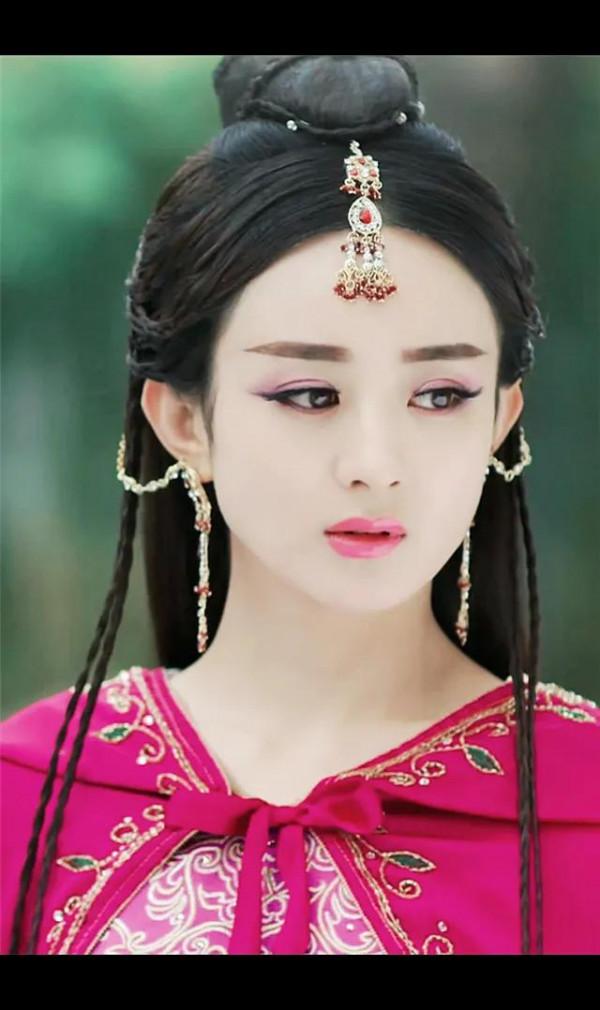 分享一組趙麗穎的美照桌布