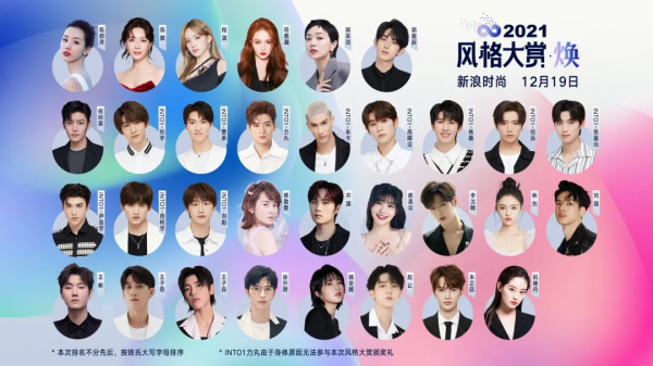 32位明星風格鑑證官集結完畢，2021風格大賞精彩來襲