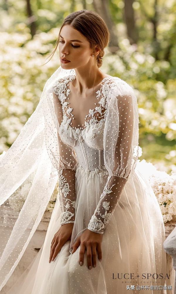 Luce Sposa2022 &quot;Symphony of Flowers&quot;婚紗系列 輕盈優雅簡潔嫁衣