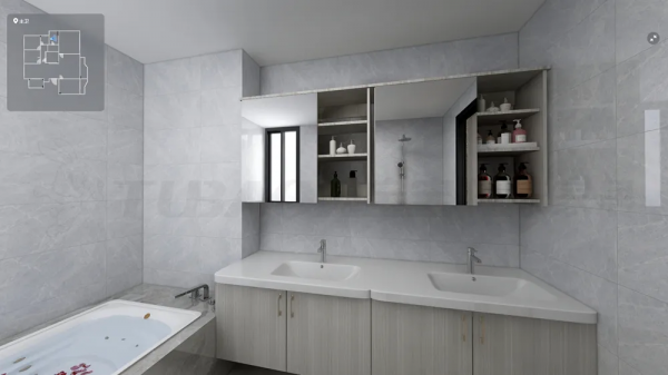 218㎡現代簡約四居室，餐廳的設計可以直接抄作業了