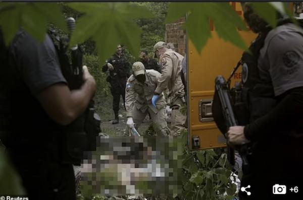 里約郊外發現9具慘遭虐殺的屍體,竟是特警隊為給同事復仇 里約郊外發現9具慘遭虐殺的屍體,竟是特警隊為給同事復仇