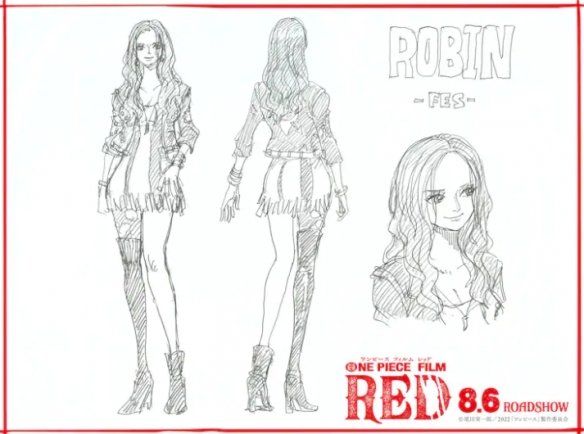 劇場版《海賊王FILM RED》原畫公開 明年8月6日上映