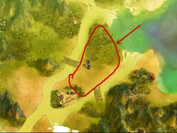 軒轅劍天之痕，遊戲中的練級寶地，還好當初玩的時候沒有發現