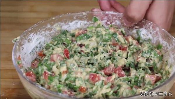 1把韭菜2個西紅柿,不用炒不烙餅,鮮香味美,一口一個超解饞 1把韭菜2個西紅柿,不用炒不烙餅,鮮香味美,一口一個超解饞