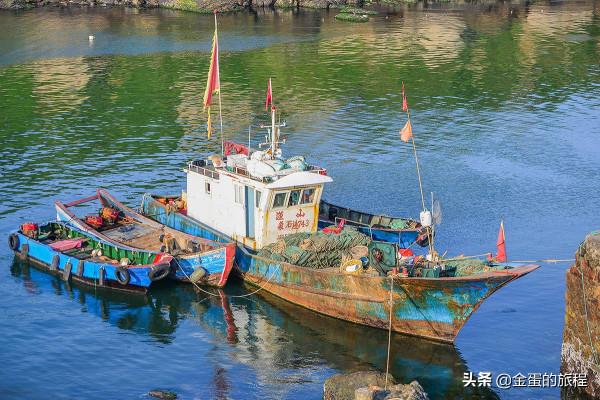 江浙地區海水最藍的大型列島，海鮮出名又是著名海釣勝地，漁山島