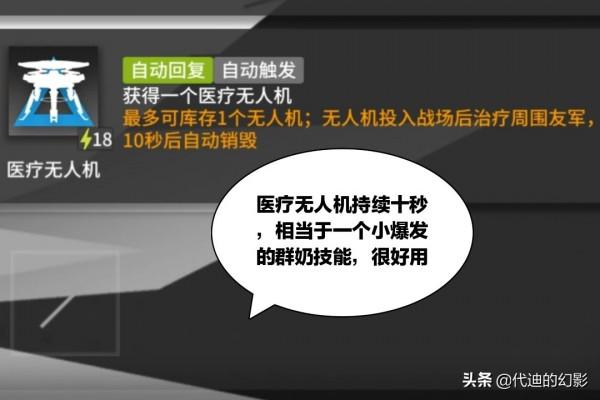 明日方舟：赫默是較為出色的單體醫療，靈活自如的無人機非常方便
