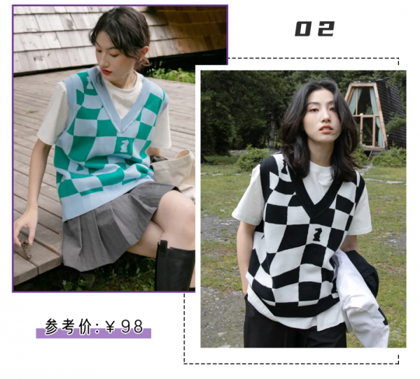 今年爆火「棋盤格」誰能不愛？洋氣百搭閉眼入