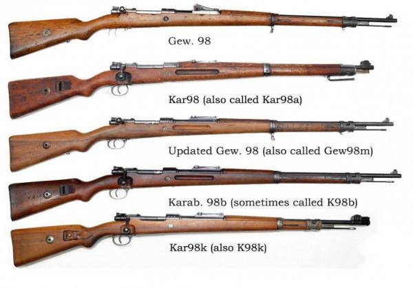 貫穿整個二戰的納粹德國陸軍制式步槍——kar98k毛瑟步槍