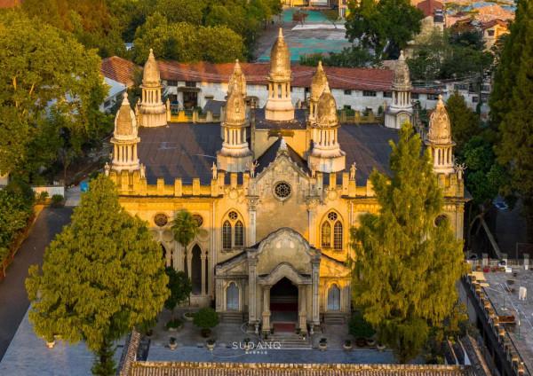 武漢古德寺：造型奇特被誤認為是西方教堂，曾吸引印度總理來參觀