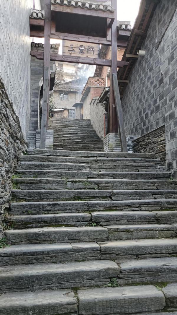 《旬陽蜀河古鎮觀感》