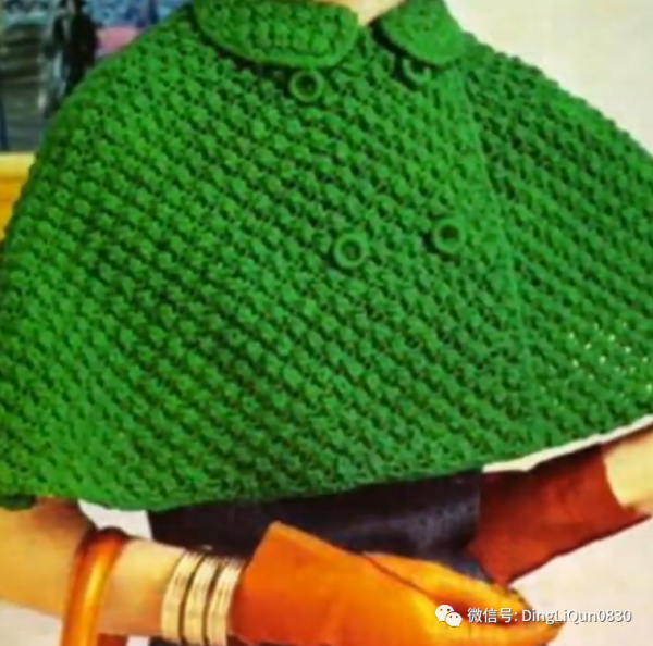 「針織作品」30款漂亮時尚的斗篷設計 「針織作品」30款漂亮時尚的斗篷設計